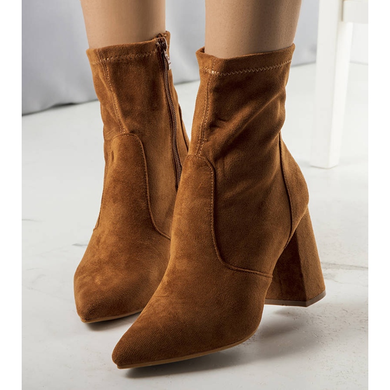 PA1 Kamelisaappaat Kensley-postissa ruskea 1