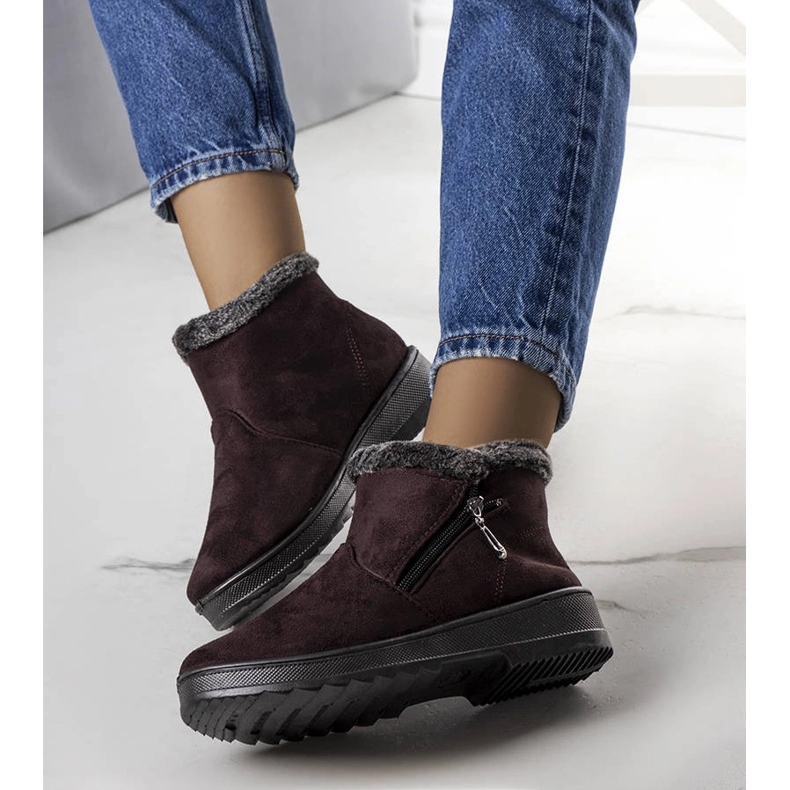 Wrenin ruskeat, turkisvuoratut lumisaappaat 1