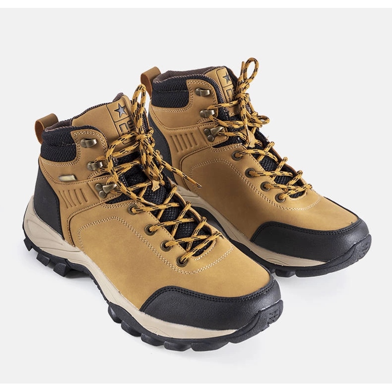 Tervo miesten ruskeat eristetyt saappaat musta 1