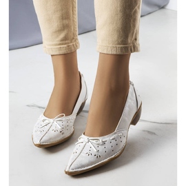 BM Glazko valkoiset ballerinat valkoinen 1