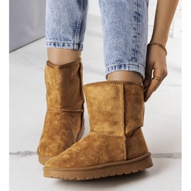 Hank ruskeat eristetyt lumisaappaat 1