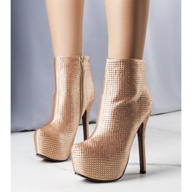 BM Tatiana kultaiset korkokengät kultainen 1