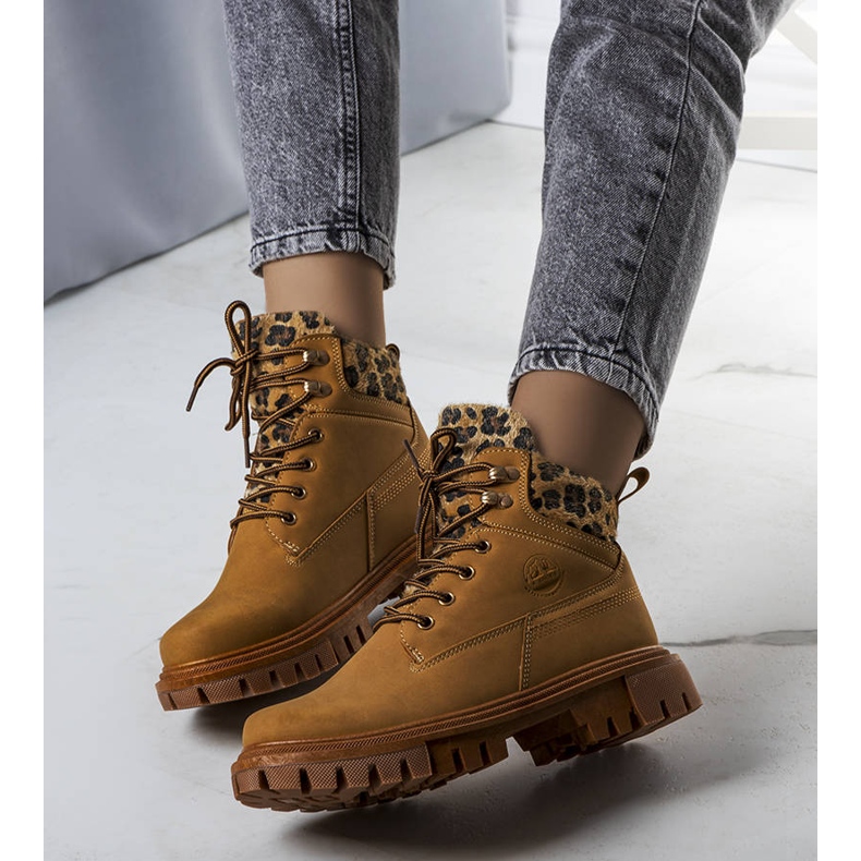 BM Didiansin naisten ruskeat saappaat 1