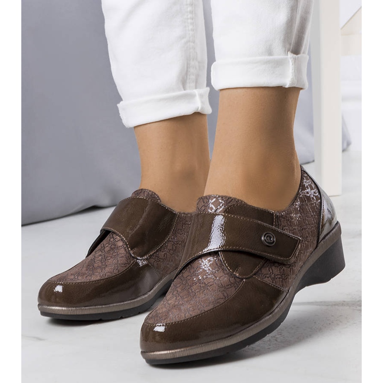 BM Drancy ruskeat brogues khaki 1