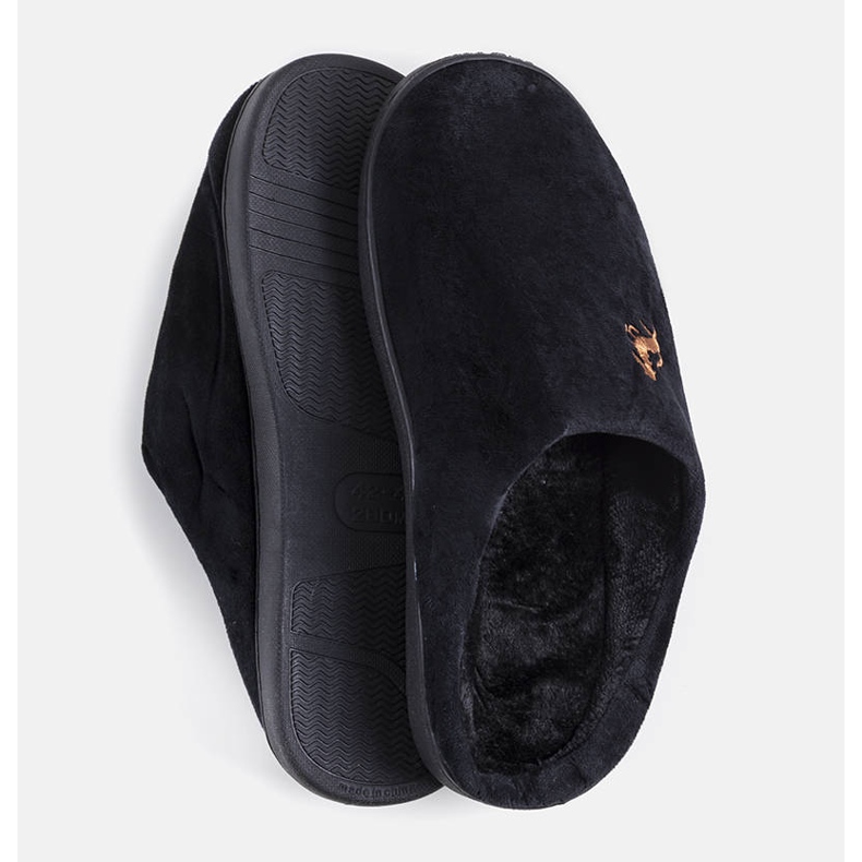 Presse miesten mustat tossut 1