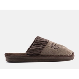 Miesten ruskeat tossut Lessepsiltä 1