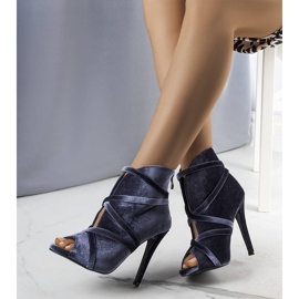 BM Saon harmaat elegantit pumput, joissa päällinen 1