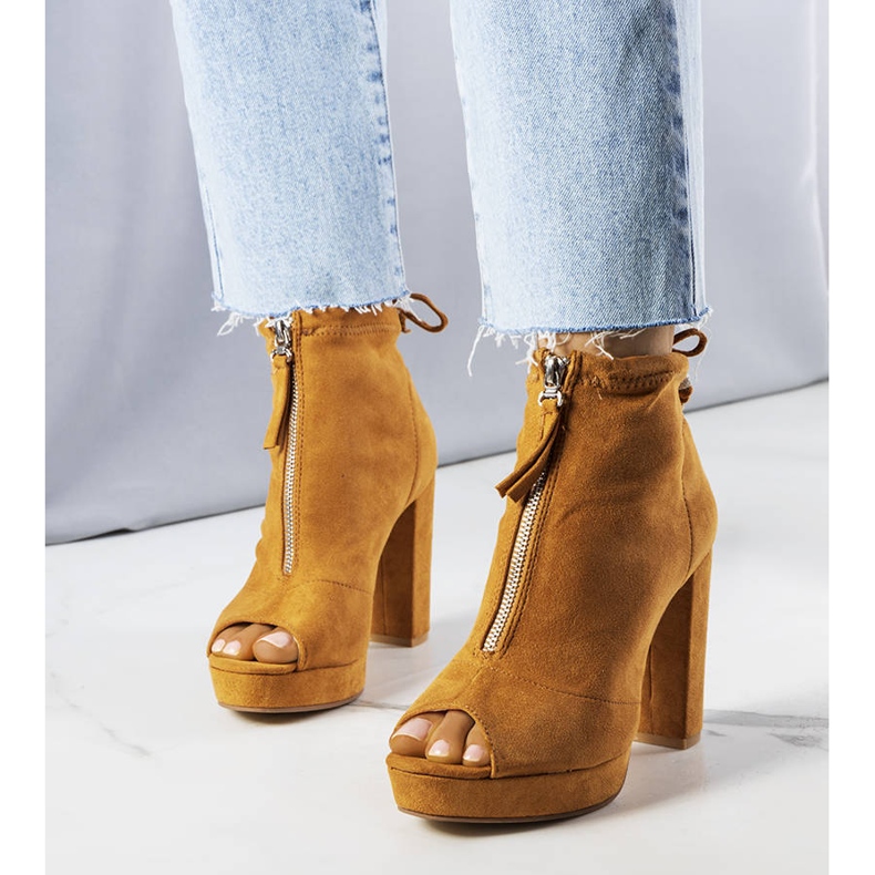 BM Payton kamelikorkoiset saappaat ruskea 1