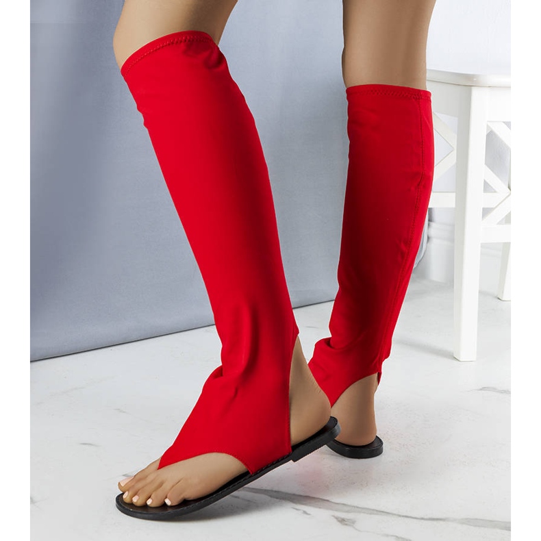 Irman punaiset varvastossut punainen 1