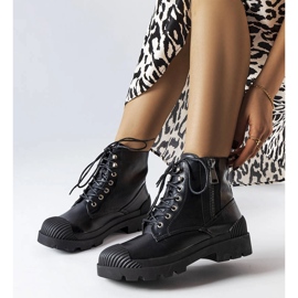 Naisten Black Shell Workers musta 1