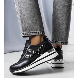 Melyn mustat lenkkarit paksulla pohjalla 1