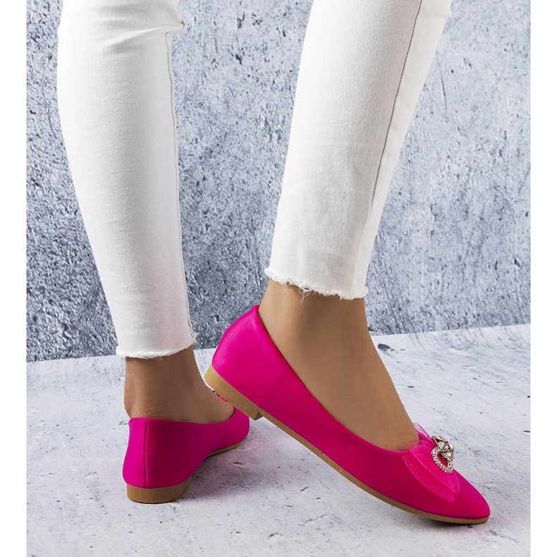 LaGarden vaaleanpunaiset balettiasut, joissa on jousi ja strassit vaaleanpunainen 1