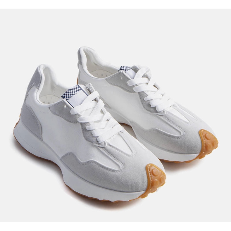 Doroliksen harmaat miesten tennarit valkoinen 1