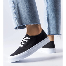 Fantina mustat kangaslenkkarit 1