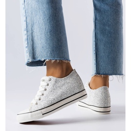 Garceaun hopeiset matalat lenkkarit hopea 1