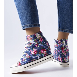 BM Fouquetin tummansiniset kiilalenkkarit sininen 2