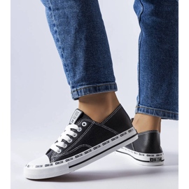 Mustat harjakattoiset lenkkarit Big Star FF274023 1