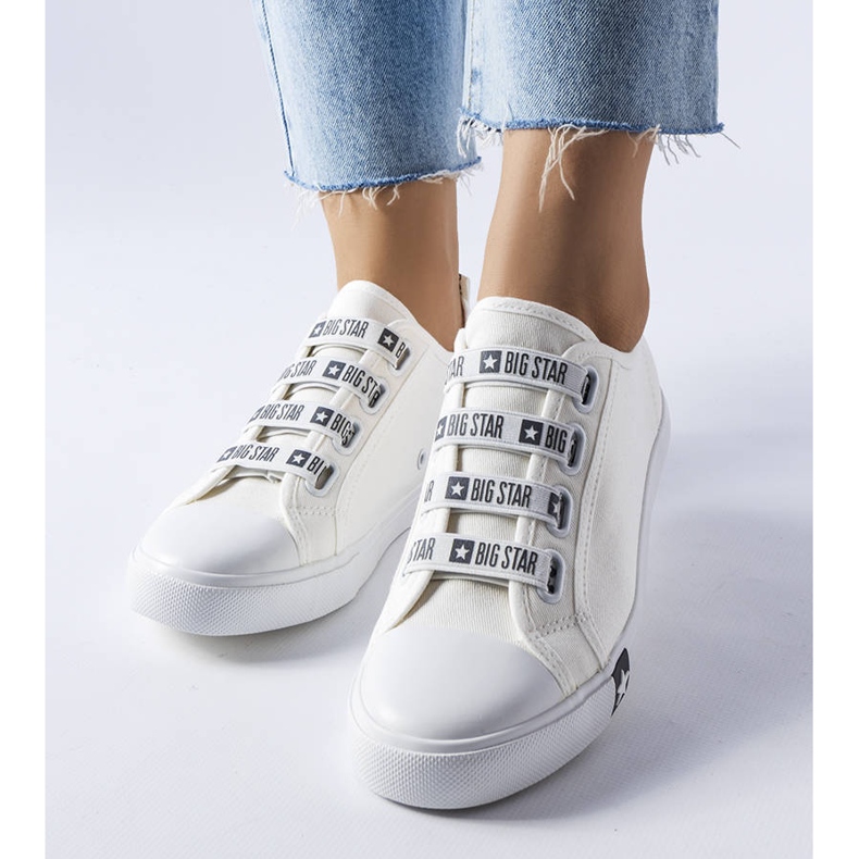 Big Star HH274094 valkoiset lenkkarit valkoinen 1