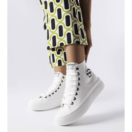 Lee Cooper LCW-23-44-1627L valkoiset tennarit valkoinen 1