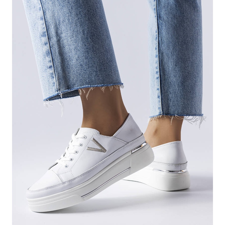 Vinceza Vincezin valkoiset kevyet tennarit valkoinen 2