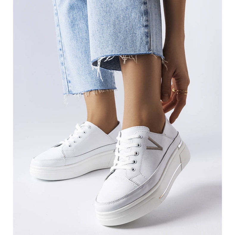 Vinceza Vincezin valkoiset kevyet tennarit valkoinen 1