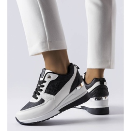 BM Gaetan mustavalkoiset kiilalenkkarit valkoinen 1