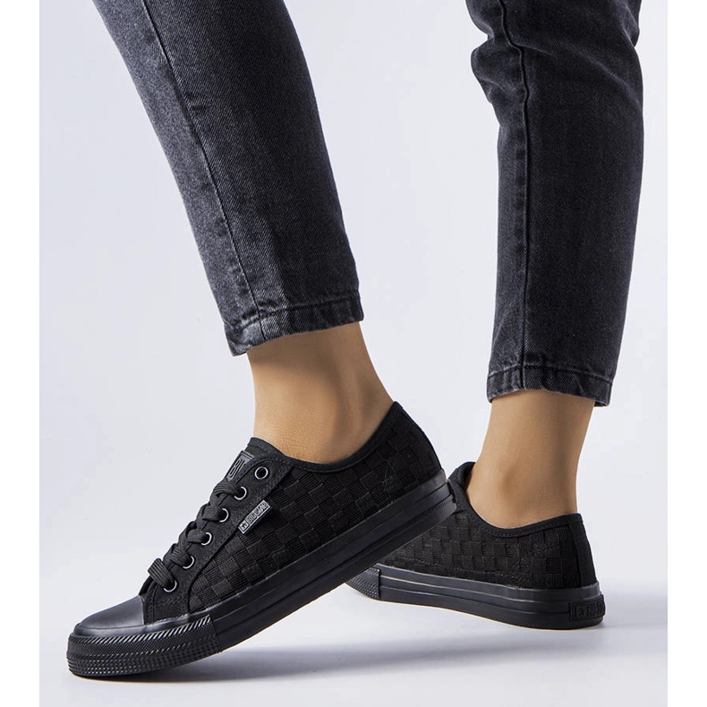 Big Star LL274072 mustat mesh tennarit 1