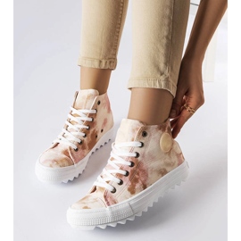 Beigekuvioiset Big Star -lenkkarit LL274048 1