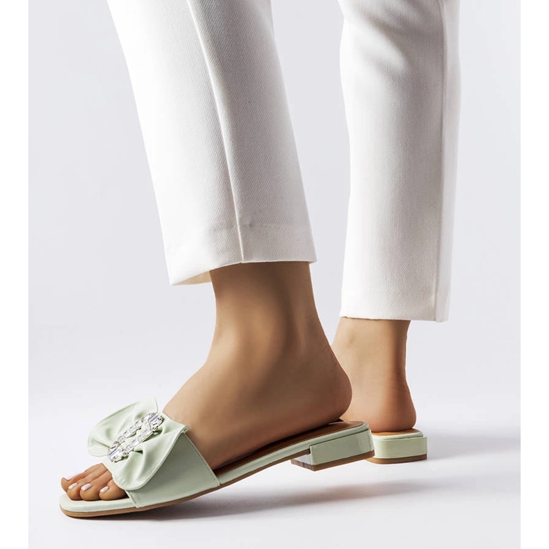 Fifin vihreät tyylikkäät strassit 1