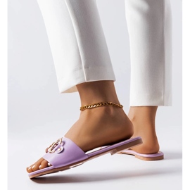 Corbinin violetit tyylikkäät liukumäet ketjulla violetti 1