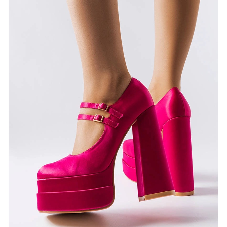 Gabrielin vaaleanpunaiset korkokengät vaaleanpunainen 1