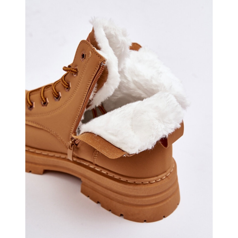 Naisten kamelin fenan-turkista eristetyt pyydykset ruskea 2