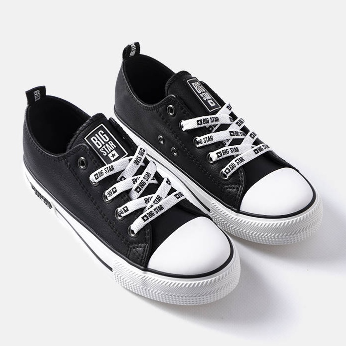 Black Big Star lasten tennarit KK374039 musta 1