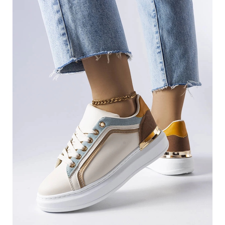 Soucyn beige-lenkkarit paksulla pohjalla 1