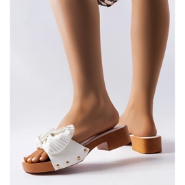 Rochefort valkoiset matalakorkoiset liukusäätimet valkoinen 1