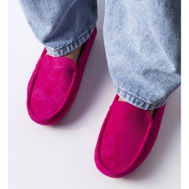 Souplet vaaleanpunaiset housut nahkapohjalla vaaleanpunainen 1