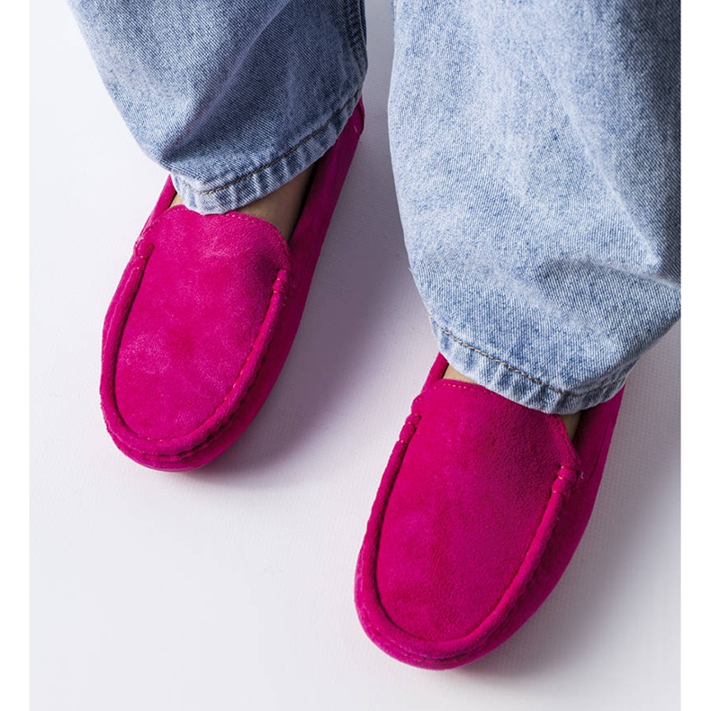 Souplet vaaleanpunaiset housut nahkapohjalla vaaleanpunainen 1