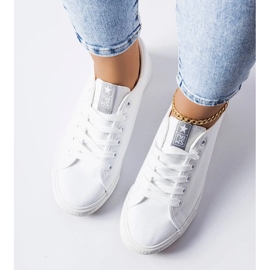 Evento Ancelote valkoiset klassiset tennarit valkoinen 1