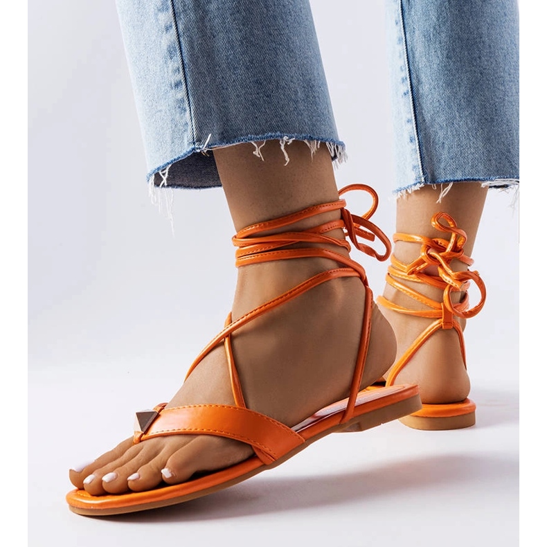 Marleaun oranssit nauhasandaalit 1