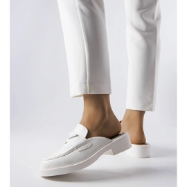 Berkshiren valkoiset liukusäätimet, joissa on sisäänrakennettu kärki valkoinen 1