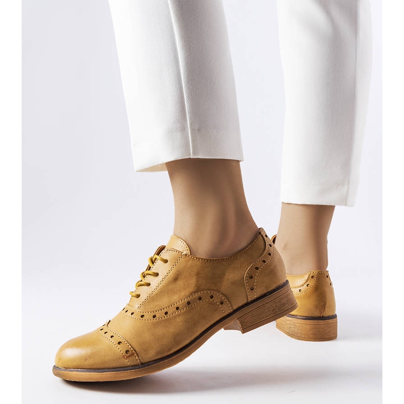 Ruskeat kengät LS5379 Taupe 1