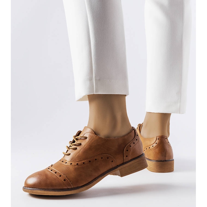 Ruskeat kengät LS5379 Taupe 1