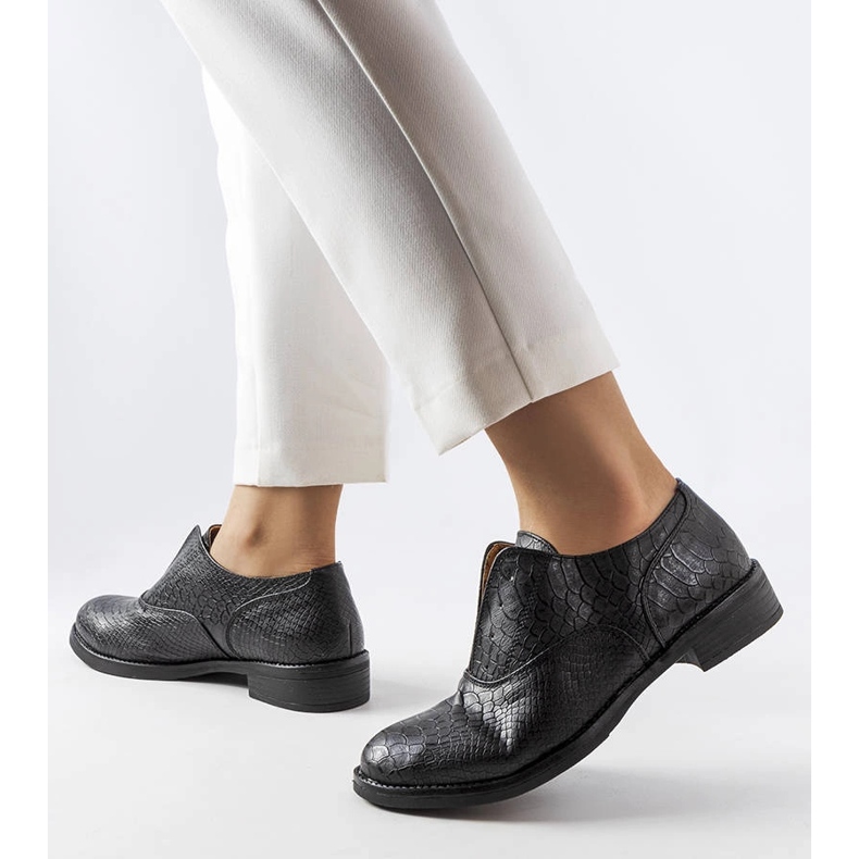 Mustat kengät LS5379 Mustat 1