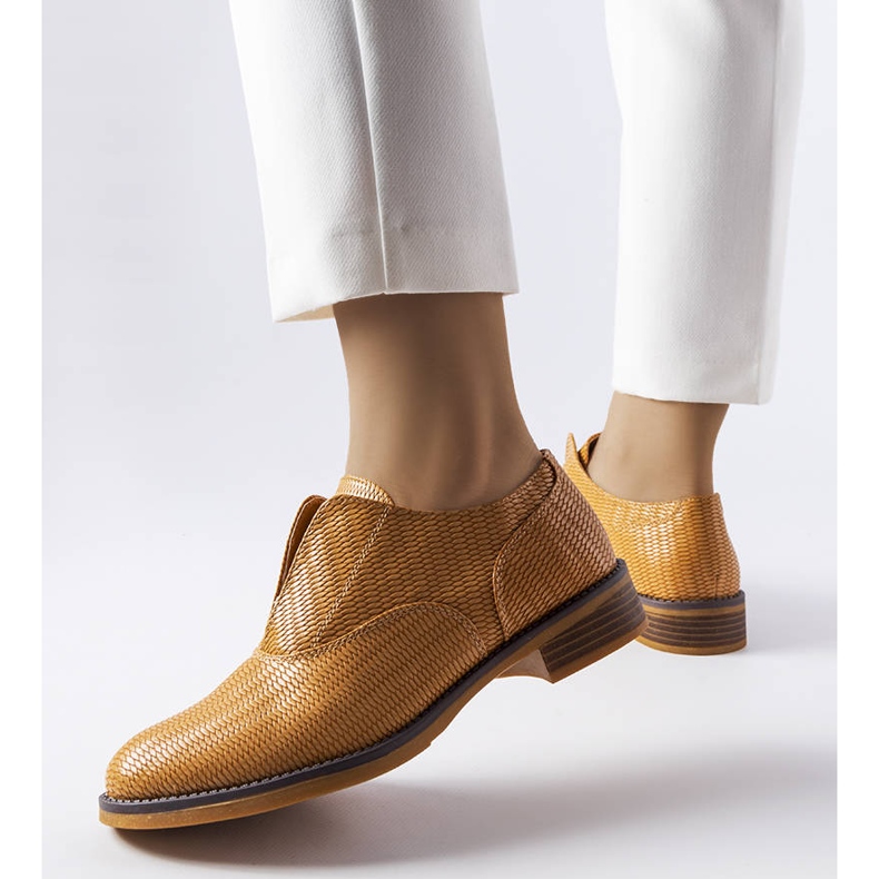 Vaaleanruskeat kengät LS5379 Taupe 1