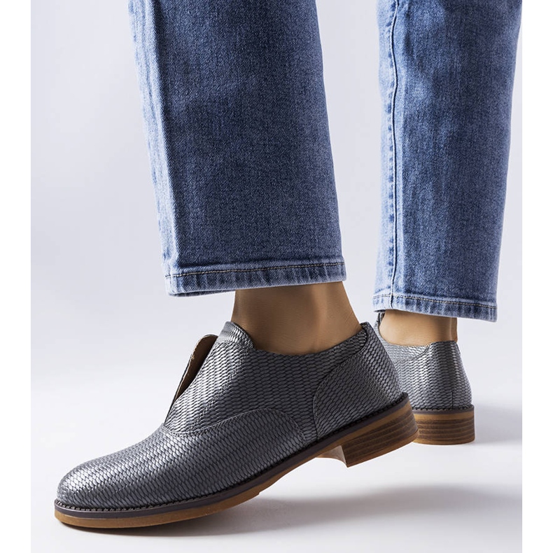 Harmaa LS5379 Taupe brogues 1