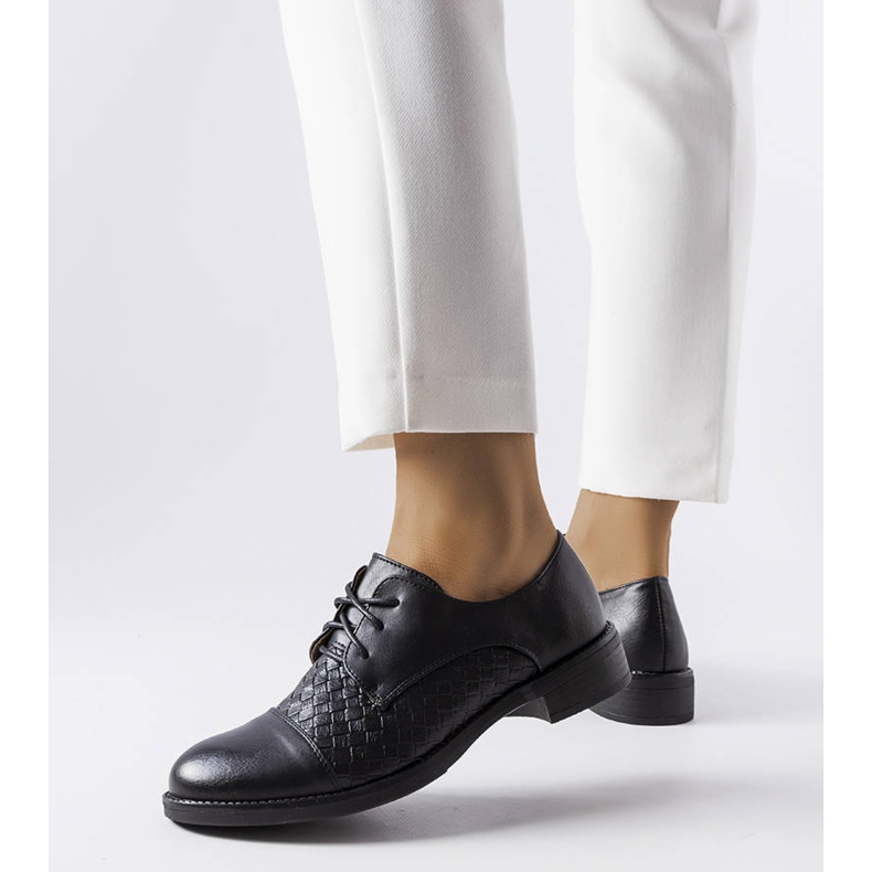 Mustat kengät LS5379 Mustat 1