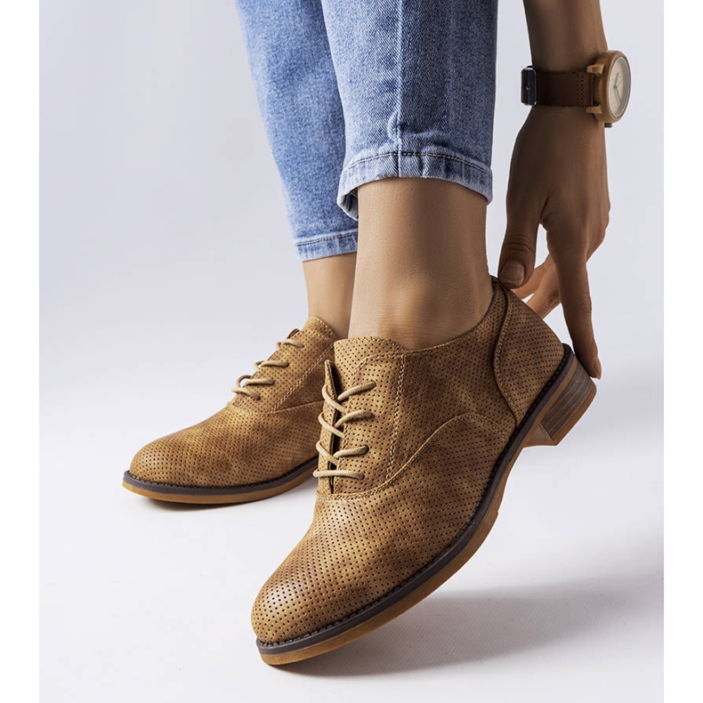 Ruskeat kengät LS5379 Taupe 1