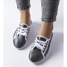 Naisten harmaat Woodstock-lenkkarit 2