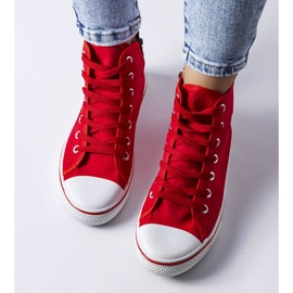 Alaine punaiset nilkkurit punainen 1