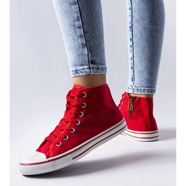 Alaine punaiset nilkkurit punainen 2